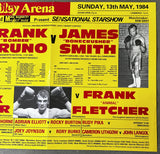 BRUNO, FRANK-JAMES "BONECRUSHER" SMITH ON SITE POSTER (1984)