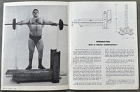 SAMMARTINO, BRUNO-THE BRUNO COURSE OF BODYBUILDING BOOKLET (1963)