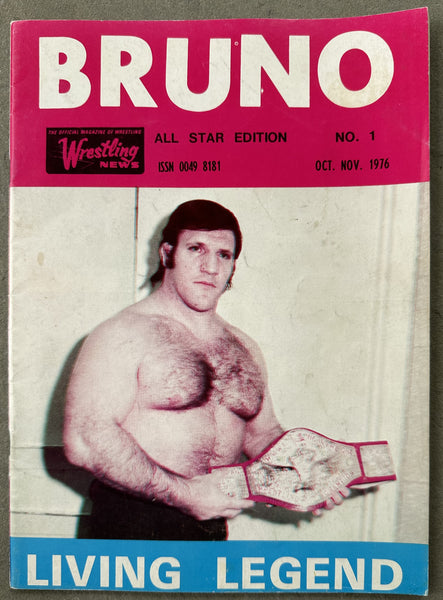 SAMMARTINO, BRUNO LIVING LEGEND WRESTLING NEWS (1976)