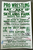 SAMMARTINO, BRUNO SIGNED LEGENDS EVENT ON SITE POSTER (1998)