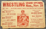 BURKE, MILDRED-MAE WESTON RARE ON SITE POSTER (1940)