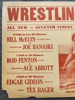 BURKE, MILDRED-MAE WESTON RARE ON SITE POSTER (1940)