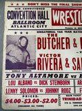 SAMMARTINO, BRUNO & VICTOR RIVERA VS THE BUTCHER & GORILLA MONSOON ON SITE POSTER (1968)