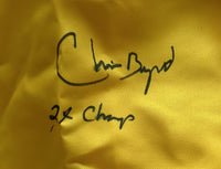 BYRD, CHRIS SIGNED BOXING ROBE (SCHWARTZ SPORTS AUTHENTICATED)