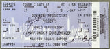 RUIZ, JOHNNY-FRES OQUENDO & CHRIS BYRD-ANDREW GOLOTA SIGNED FULL TICKET (2004)