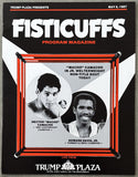 CAMACHO, HECTOR-HOWARD DAVIS SOUVENIR PROGRAM (1987)