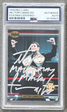 CAMACHO, HECTOR "MACHO SIGNED RINGLORDS CARD(1991-PSA/DNA)