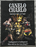 ALVAREZ, CANELO-JERMELL CHARLO ORIGINAL SOUVENIR POSTER (2023)
