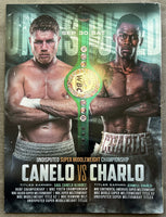 ALVAREZ, CANELO-JERMELL CHARLO OFFICIAL PROGRAM (2023)