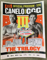 ALVAREZ, CANELO-GENNADY GOLOVKIN III OFFICIAL PROGRAM (2022)