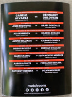 ALVAREZ, CANELO-GENNADY GOLOVKIN III OFFICIAL PROGRAM (2022)