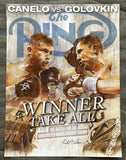 ALVAREZ, CANELO-GENNADY GOLOVKIN POSTER (2017)