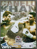 ALVAREZ, CANELO-AMIR KHAN OFFICIAL PROGRAM (2016)