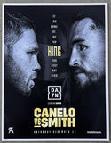 ALVAREZ, SAUL "CANELO"-CALLUM SMITH SOUVENIR PROGRAM (2020)