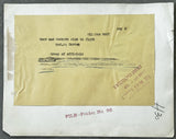 BAER, MAX-PRIMO CARNERA ORIGINAL TYPE 1 WIRE PHOTO (1934-SIGNING FOR FIGHT)
