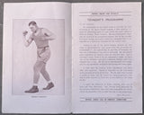 CARNERA, PRIMO-GEORGE COOK OFFICIAL PROGRAM (1932)