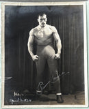 CARNERA, PRIMO SIGNED PHOTO (JSA-AS WORLD HEAVYWEIGHT CHAMPION)