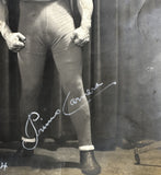 CARNERA, PRIMO SIGNED PHOTO (JSA-AS WORLD HEAVYWEIGHT CHAMPION)