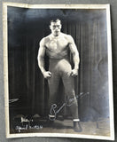 CARNERA, PRIMO SIGNED PHOTO (JSA-AS WORLD HEAVYWEIGHT CHAMPION)
