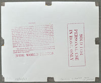 CARTER, RUBIN "HURRICANE" & EMILE GRIFFITH SIGNED ORIGINAL TYPE 1 PHOTO