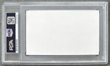 CARTER, RUBIN "HURRICANE" SIGNED INDEX CARD (PSA/DNA)