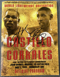 CORRALES, DIEGO-JOSE LUIS CASTILLO I SIGNED OFFICIAL PROGRAM (2005-SIGNED BY BOTH)