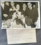 CERDAN, MARCEL TYPE 1 WIRE PHOTO (1949 IN CASABLANCA)