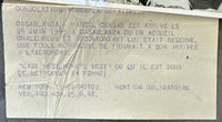 CERDAN, MARCEL TYPE 1 WIRE PHOTO (1949 IN CASABLANCA)