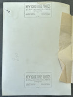 CERDAN, MARCEL TYPE 1 WIRE PHOTO (1949 IN CASABLANCA)