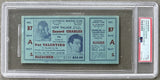 CHARLES, EZZARD-PAT VALENTINO ON SITE FULL TICKET (1949-PSA/DNA FR 1.5)