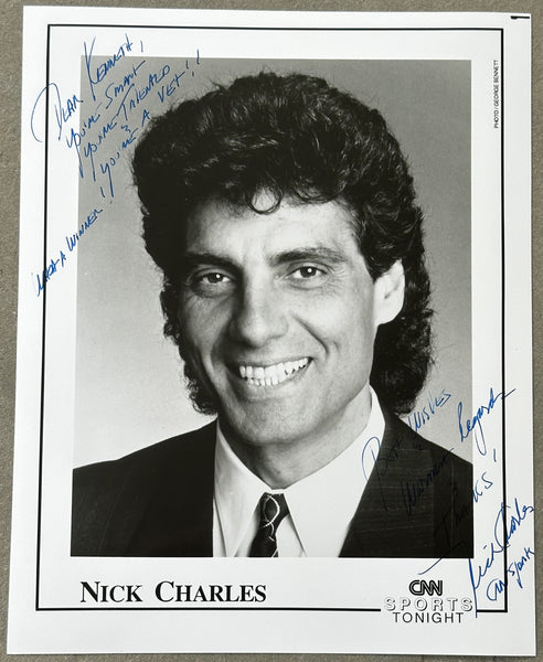 CHARLES, NICK VINTAGE SIGNED PHOTO