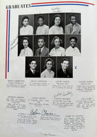 CHARLES, EZZARD SENIOR YEAR HIGH SCHOOL YEARBOOK (1942)