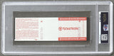 CHAVEZ, JULIO CESAR-EDWIN ROSARIO FULL TICKET (1987-PSA/DNA NM-MT 8)