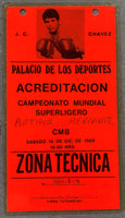 CHAVEZ, JULIO CESAR-ALBERTO CORTES CREDENTIAL OF ARTHUR MERCANTE (1989)