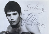 CHAVEZ, JULIO CESAR VINTAGE SIGNED PHOTO (JSA)