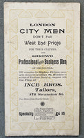 CHOYNSKI, JOE-JOE GODDARD & JACK MCAULIFFE-TOM DUGGAN OFFICIAL PROGRAM (1891)