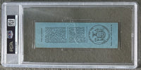 CLAY, CASSIUS-DOUG JONES ON SITE FULL TICKET (1963-PSA/DNA EX-MT 6-HIGHEST GRADED)
