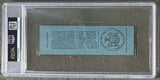 CLAY, CASSIUS-DOUG JONES ON SITE FULL TICKET (1963-PSA/DNA EX-MT 6-HIGHEST GRADED)
