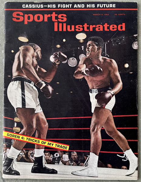 CLAY, CASSIUS-SONNY LISTON I SPORTS ILLUSTRATED (MARCH 9, 1964)