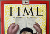 CLAY, CASSIUS TIME MAGAZINE (MARCH 22, 1963)