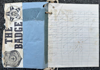CLAY, CASSIUS AMATEUR WORKOUT BOOK (LATE 1950'S)