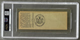 CONN, BILLY-LEE SAVOLD FULL ON SITE TICKET (1940-PSA/DNA EX 5)