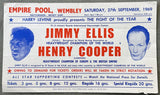 ELLIS, JIMMY-HENRY COOPER ON SITE BROADSIDE POSTER (1969)