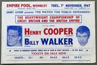 COOPER, HENRY-BILLY WALKER ON SITE BROADSIDE POSTER (1967)
