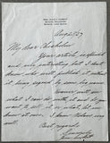 CORBETT, JAMES HAND WRITTEN & SIGNED LETTER (1927-PSA/DNA)