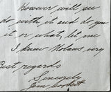 CORBETT, JAMES HAND WRITTEN & SIGNED LETTER (1927-PSA/DNA)