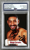 CORRALES, DIEGO SIGNED TRADING CARD (PSA/DNA)