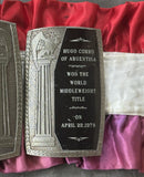 CORRO, HUGO RING MAGAZINE WORLD CHAMPIONSHIP BELT (1979)