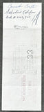 COSTA, CARMELO SIGNED PAYROLL CHECK (1958-ALSO SIGNED BY TEDDY BRENNER)