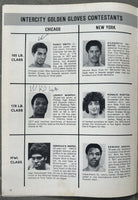 CHICAGO-NEW YORK INTERCITY AMATEUR CHAMPIONSHIPS OFFICIAL PROGRAM (COSTELLO, D. MOORE, SNIPES)
